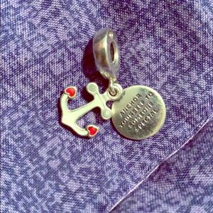 Pandora charm anchor